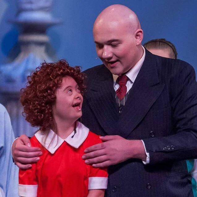 Penguin Project's production of Annie Jr. in 2016 in 